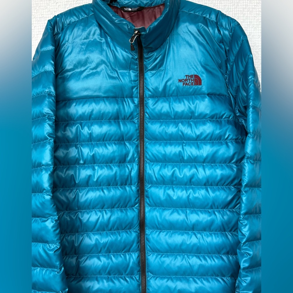 The North Face Men's Down Puffer 550 in Blue Size XXL